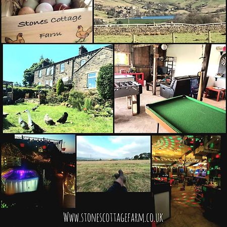 Stones Cottage Farm: Rural Retreat with Gaming Barn and EV Charging Oxenhope Exterior photo