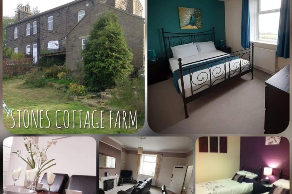 Stones Cottage Farm: Rural Retreat with Gaming Barn and EV Charging Oxenhope Exterior photo