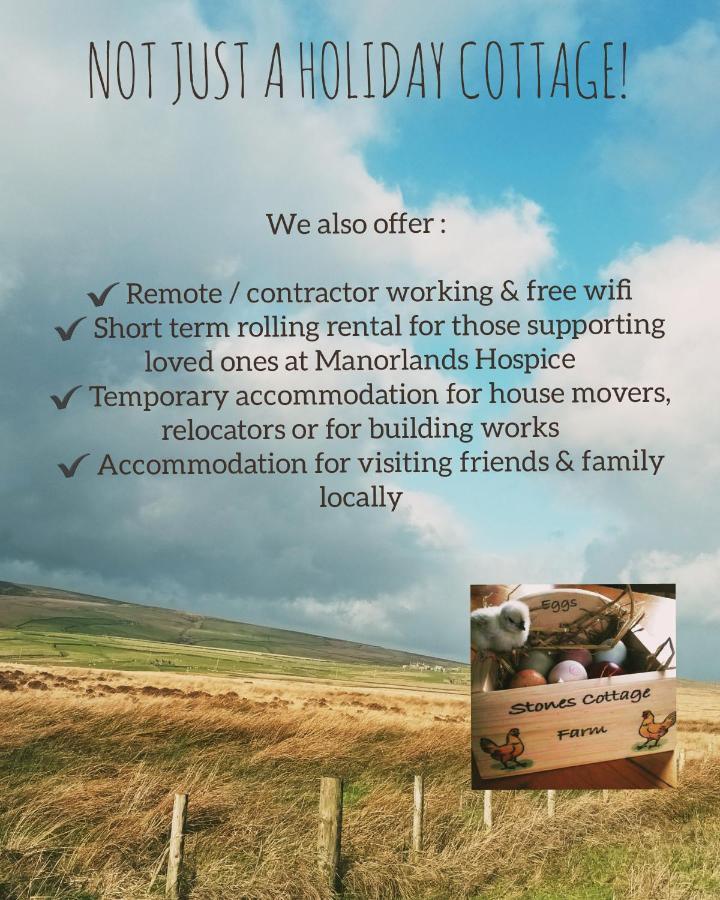 Stones Cottage Farm: Rural Retreat with Gaming Barn and EV Charging Oxenhope Exterior photo